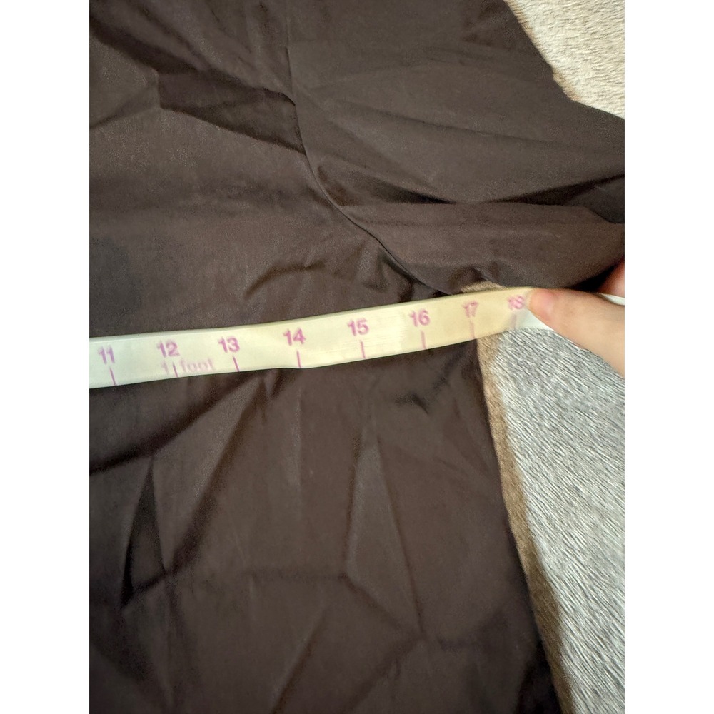 NWT Madewell Size XXS Brown Puff-Sleeve‎ Button-Up Shirt Long Sleeve 100% Cotton - Picture 5 of 9